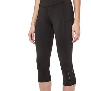 Lululemon Fast & Free Black Leggings